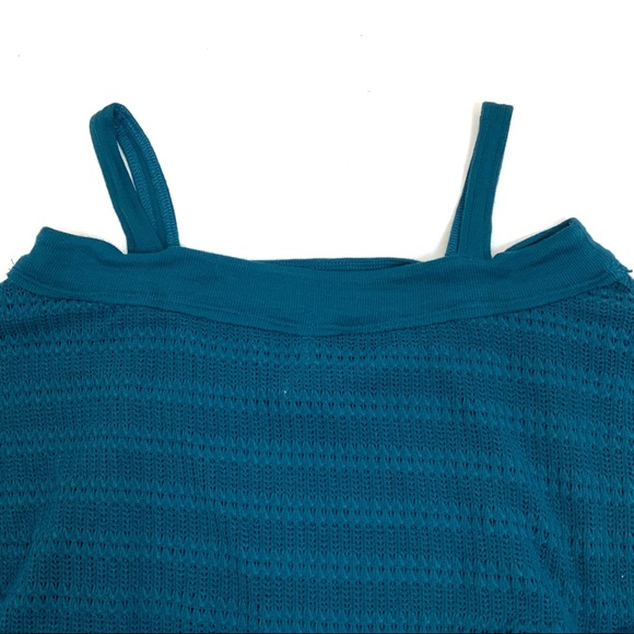 Free People Sistine Cold Shoulder Hacci Knit Top - Picture 9 of 12